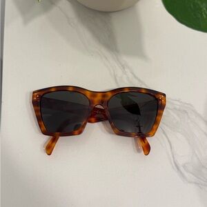 Tortoise Shell Square Sunglasses